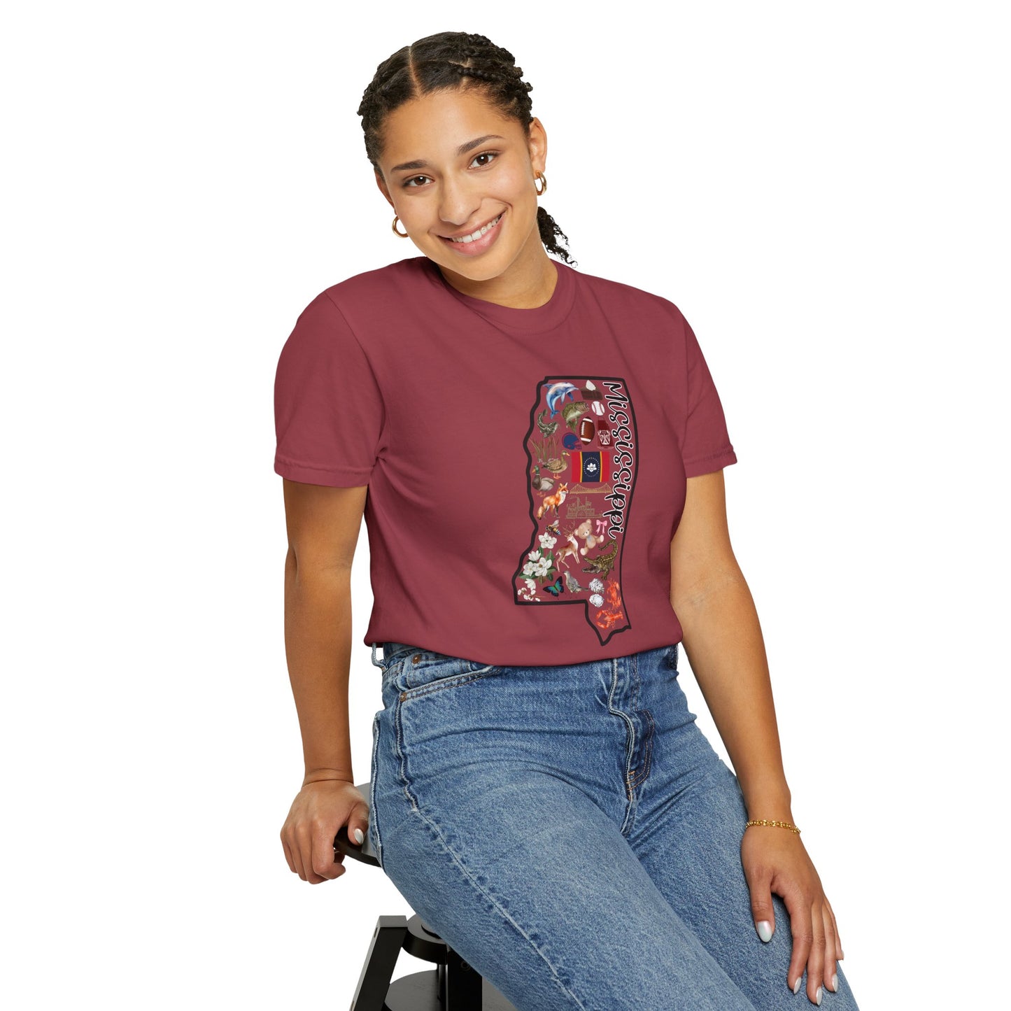 Beautiful State of Mississippi - Comfort Colors Shirt