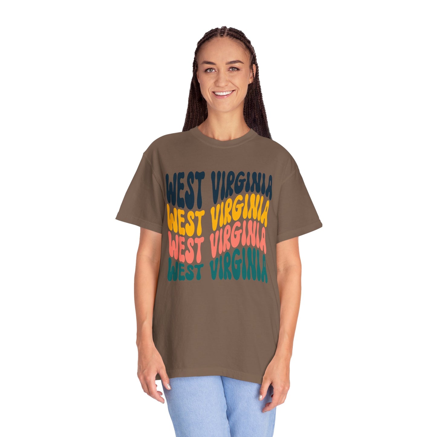 Retro West Virginia - Comfort Colors Shirt