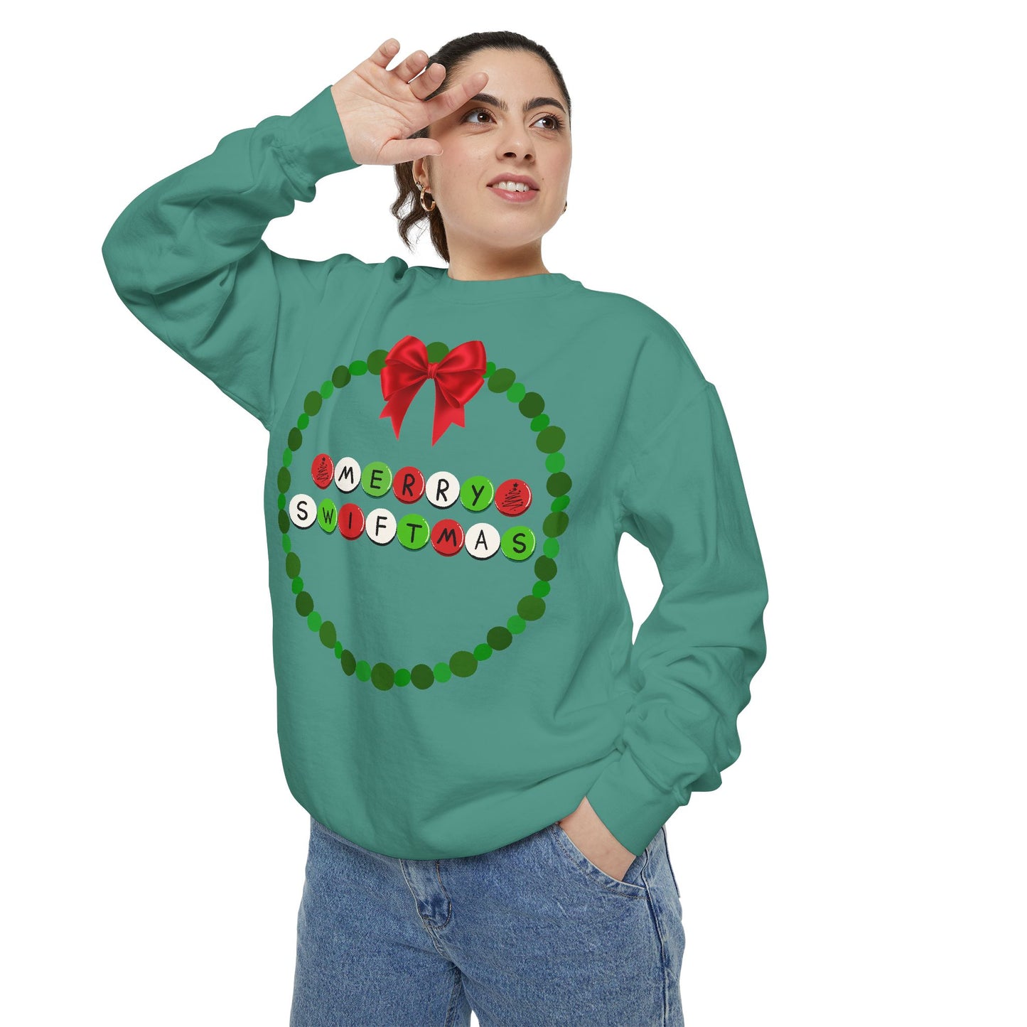 Merry Swiftmas - Comfort Colors Sweatshirt