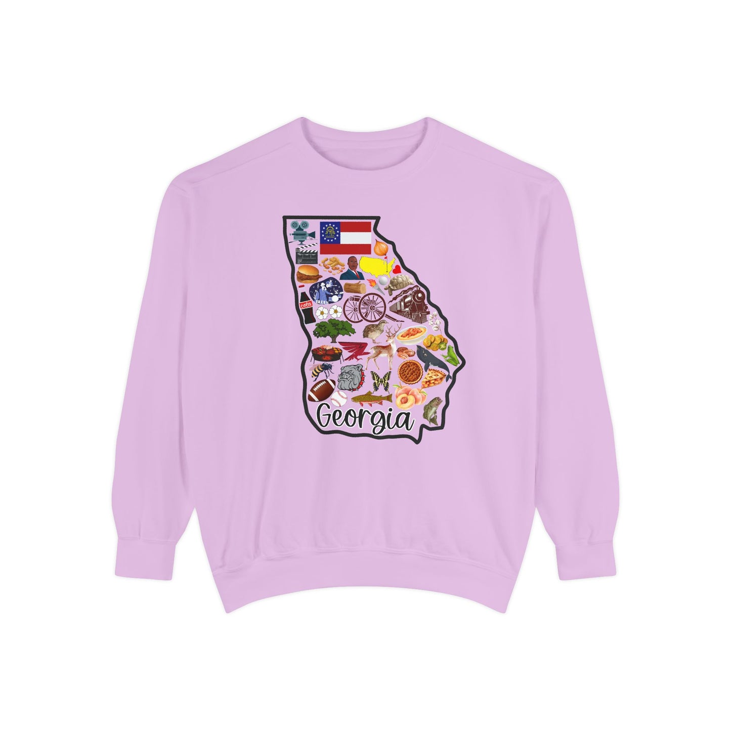 Beautiful State of Georgia - Comfort Colors Sweatshirt