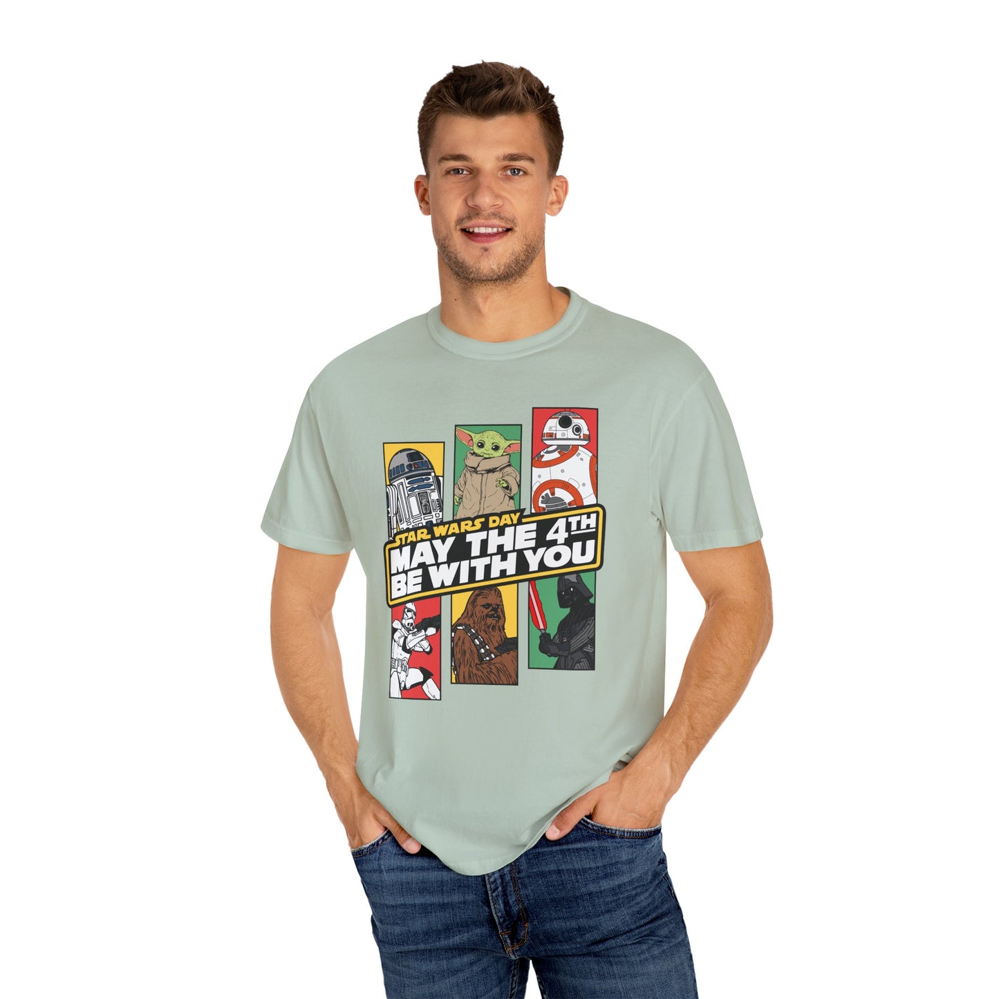 Star Wars Day Pop Art Collage - Comfort Colors Shirt