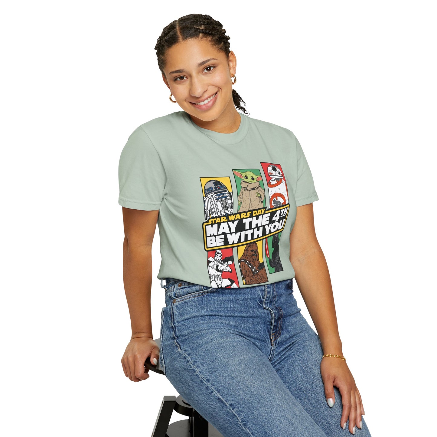 Star Wars Day Pop Art Collage - Comfort Colors Shirt