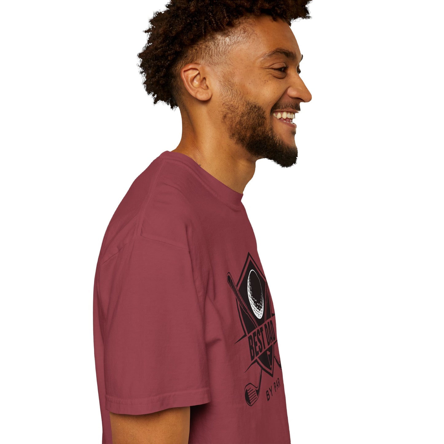 Best Dad By Par - Comfort Colors Shirt