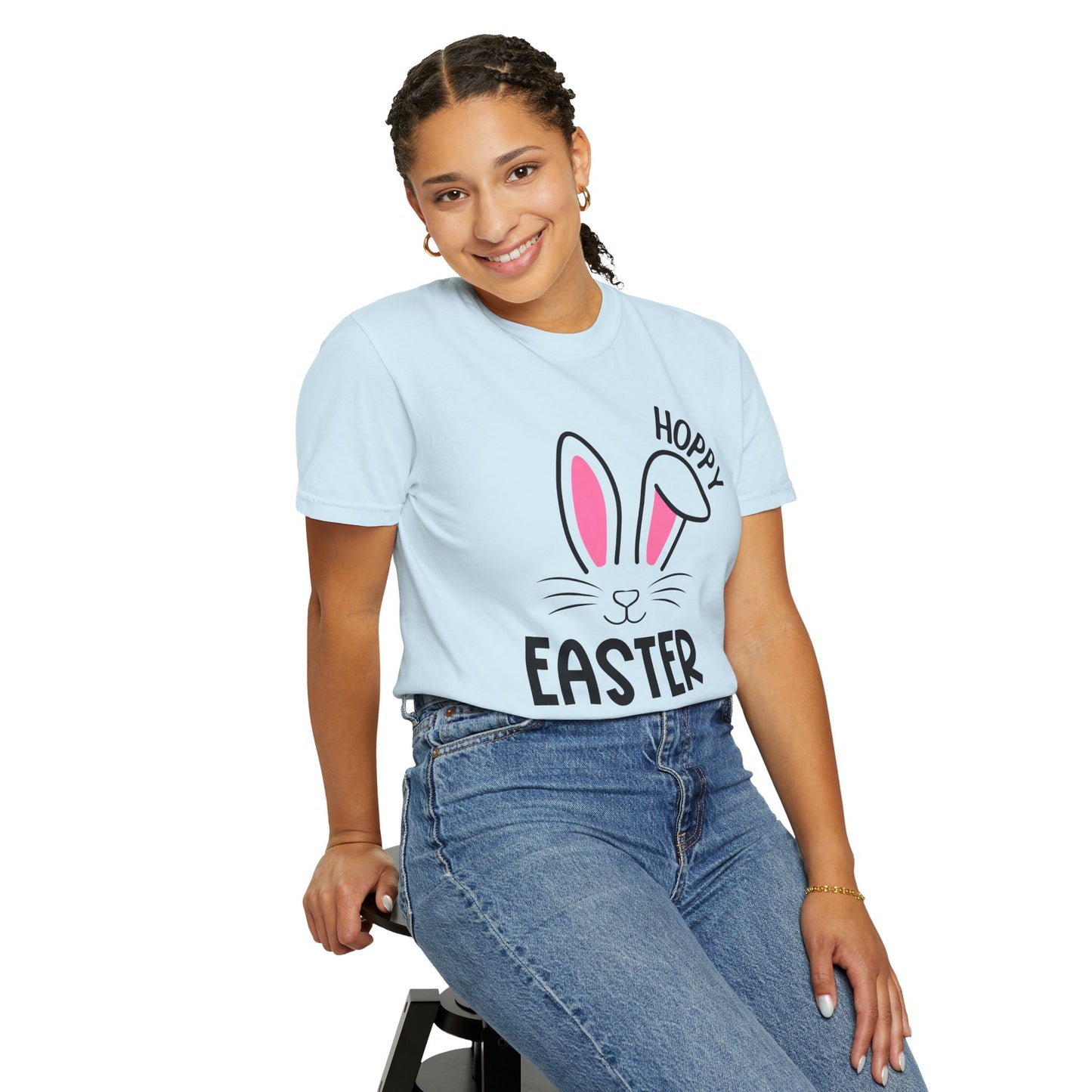 Hoppy Easter - Comfort Colors Shirt