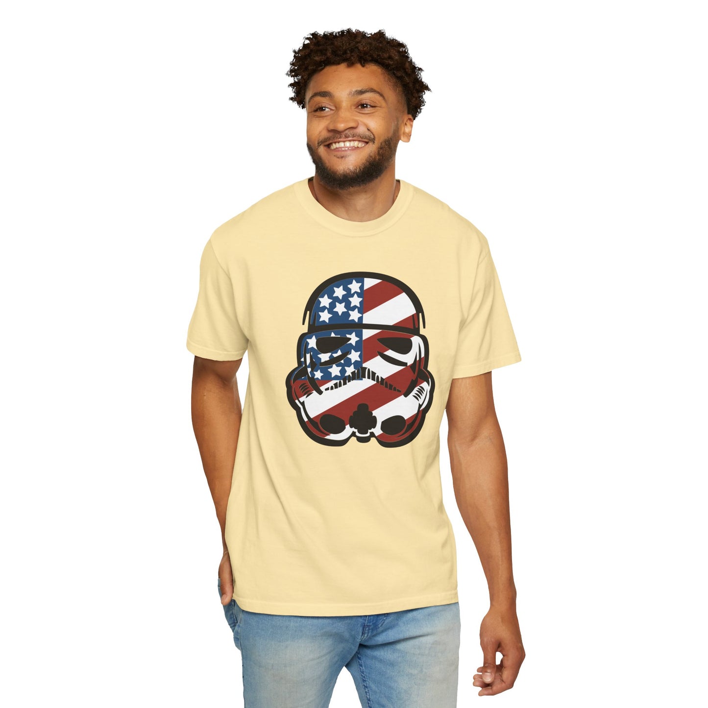 Patriotic Storm Trooper - Comfort Colors Shirt