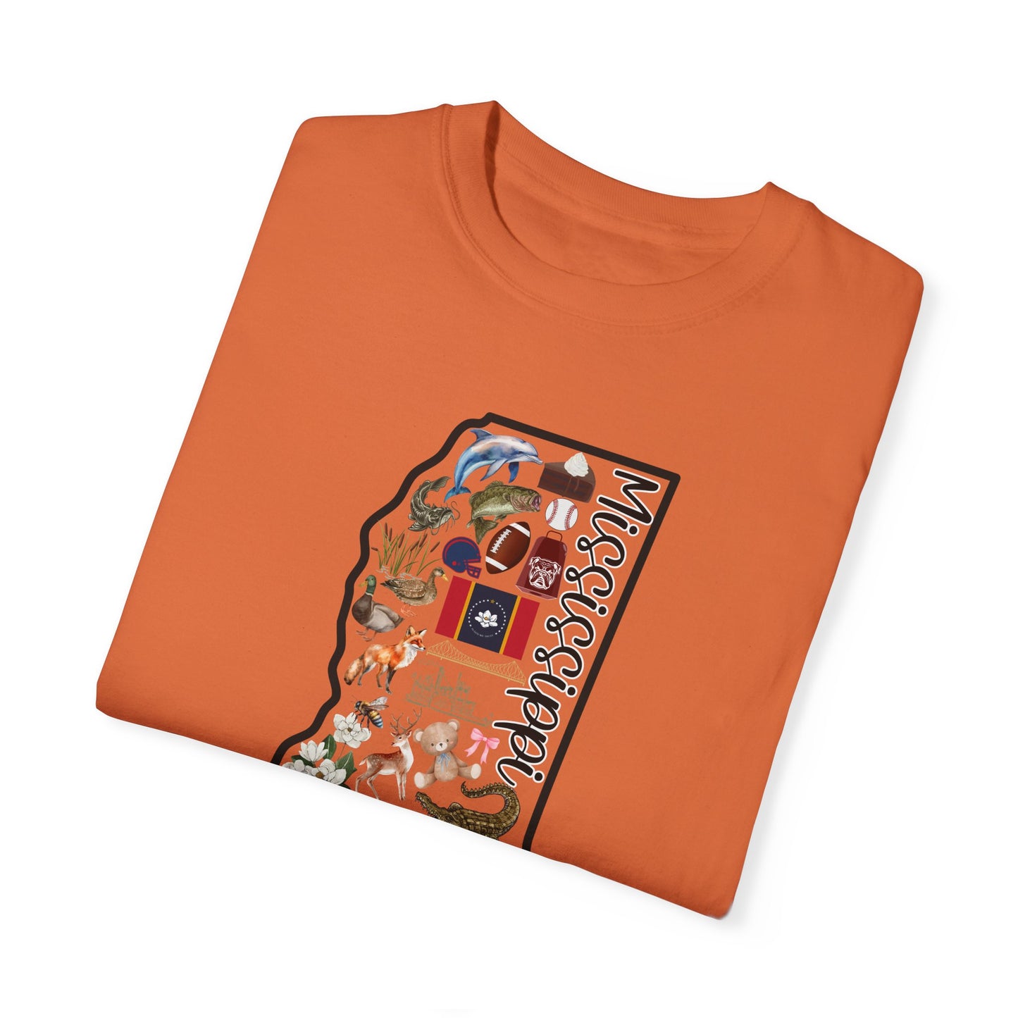Beautiful State of Mississippi - Comfort Colors Shirt