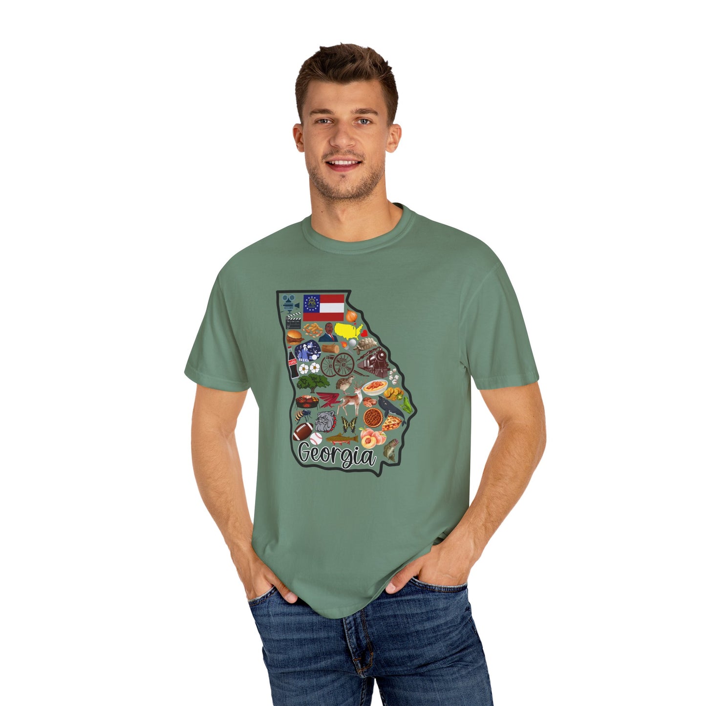 Beautiful State of Georgia - Comfort Colors Shirt