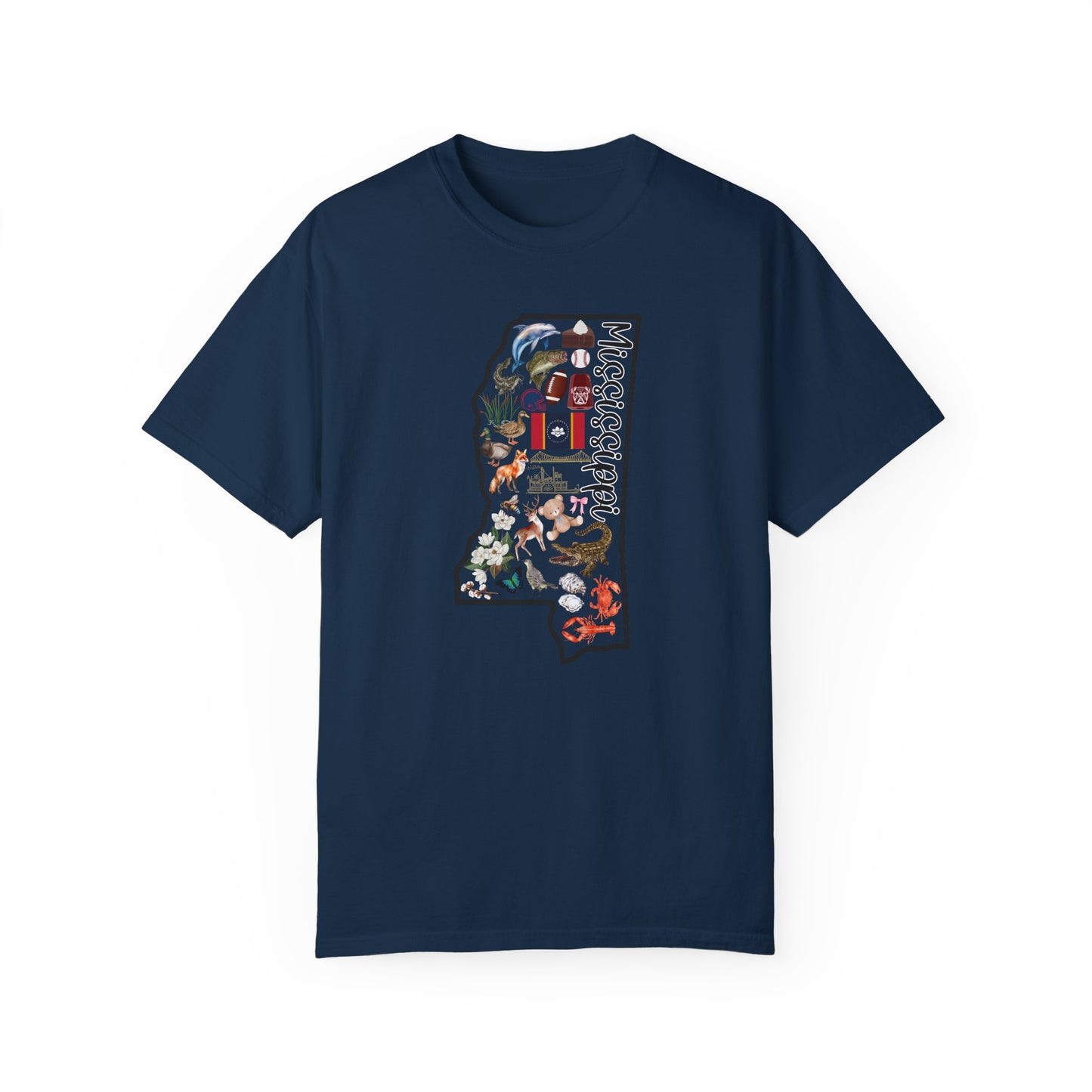 Beautiful State of Mississippi - Comfort Colors Shirt