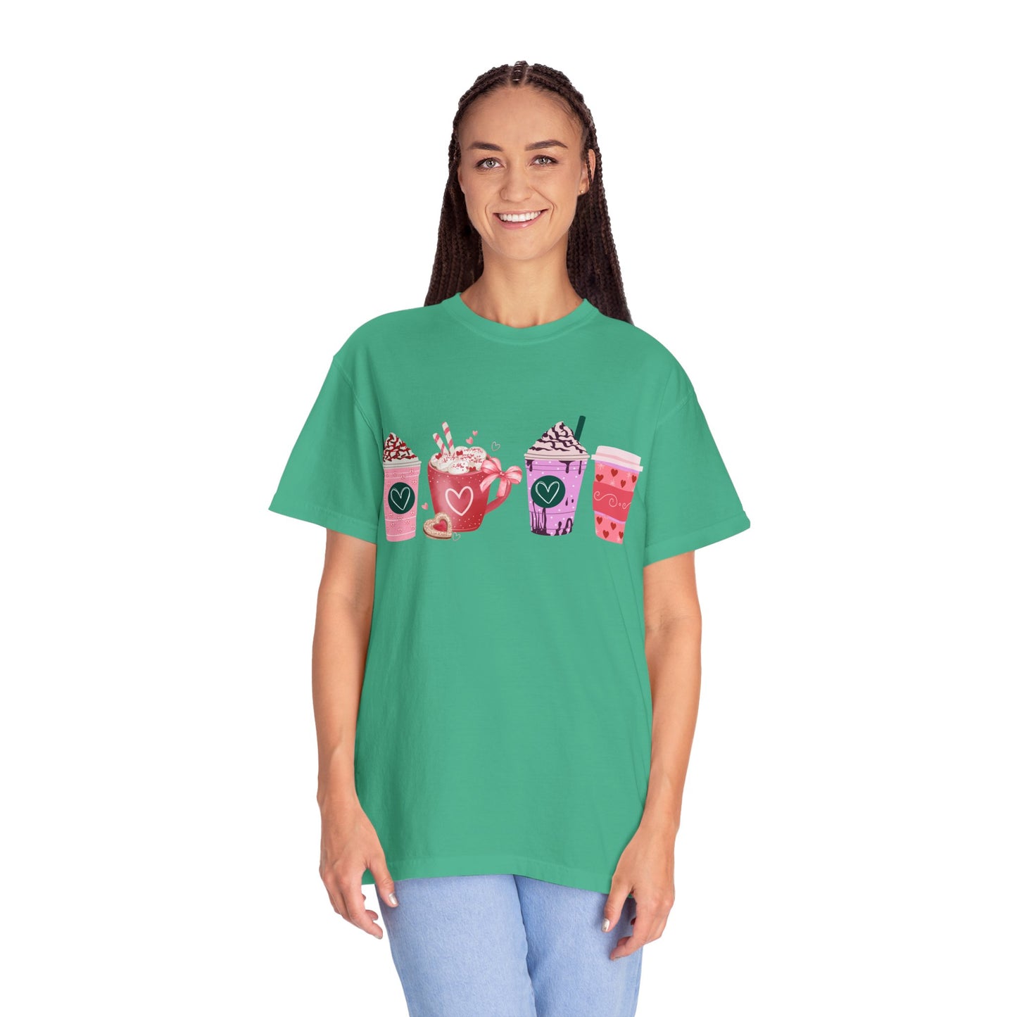 Valentine's Coffee - Comfort Colors Shirt