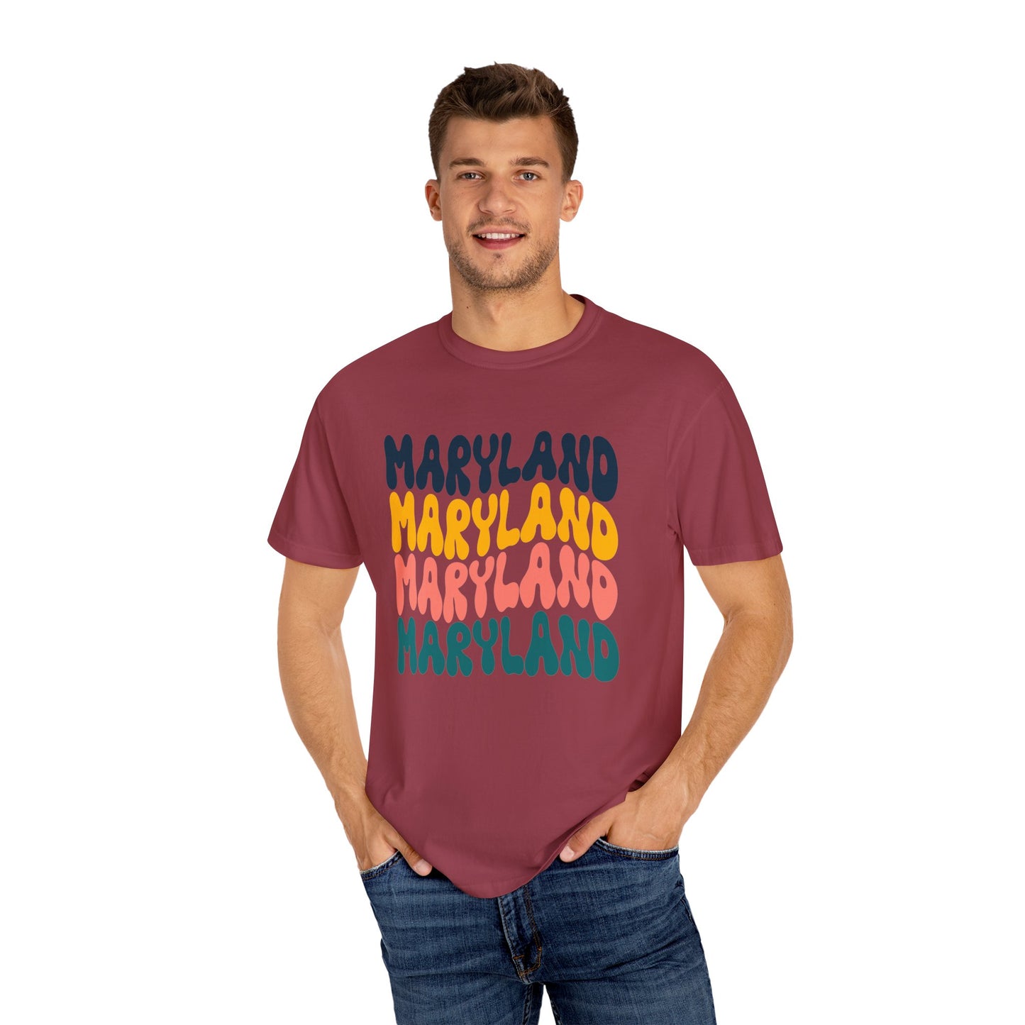 Retro Maryland - Comfort Colors Shirt