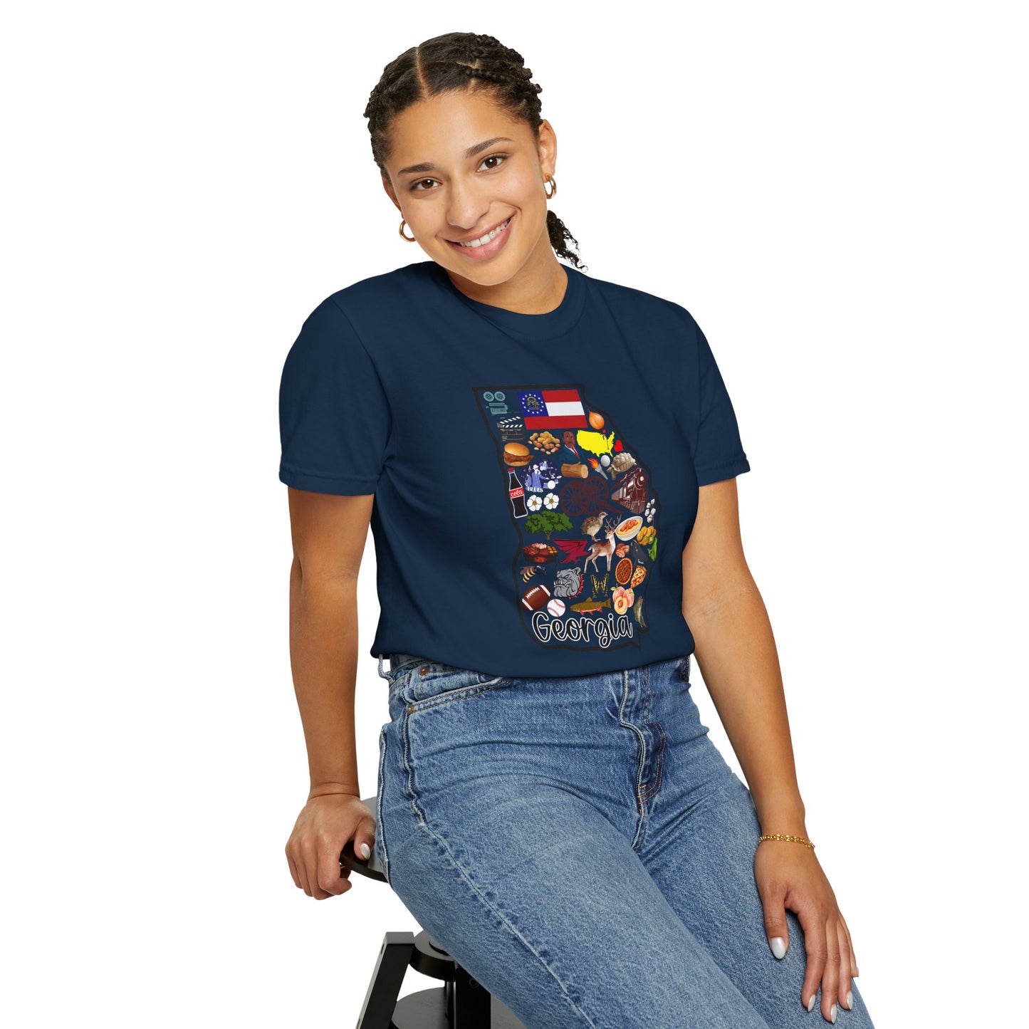 Beautiful State of Georgia - Comfort Colors Shirt