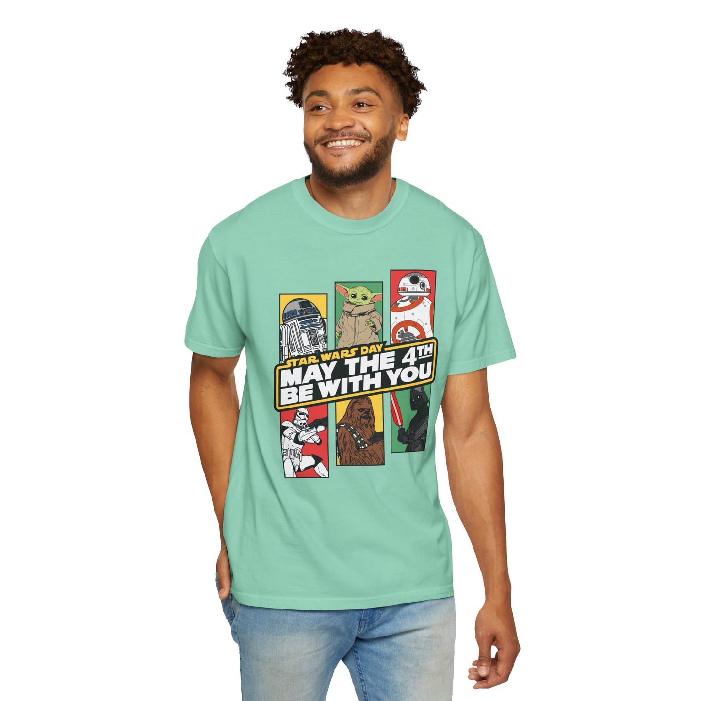 Star Wars Day Pop Art Collage - Comfort Colors Shirt