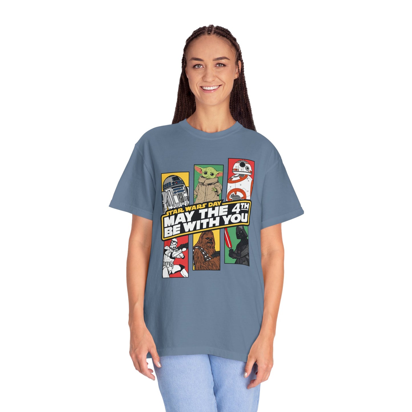 Star Wars Day Pop Art Collage - Comfort Colors Shirt