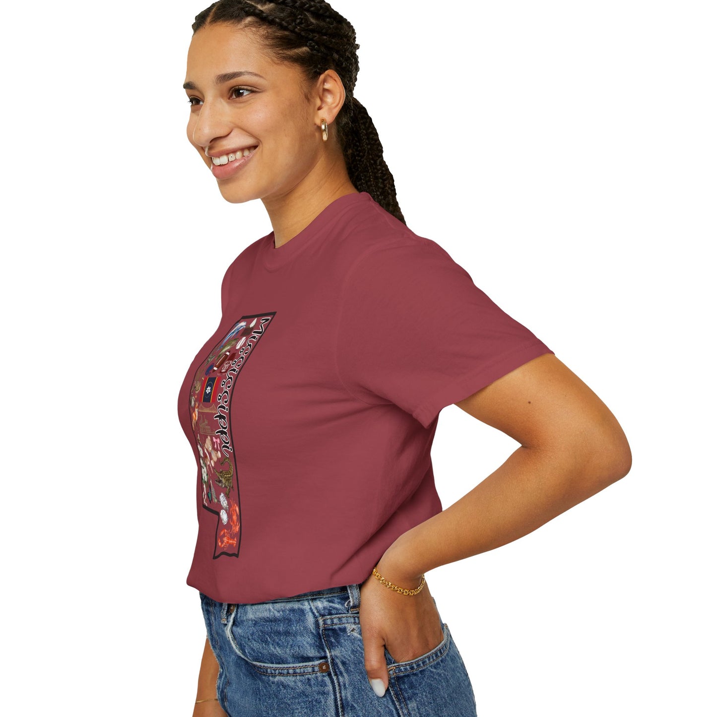 Beautiful State of Mississippi - Comfort Colors Shirt