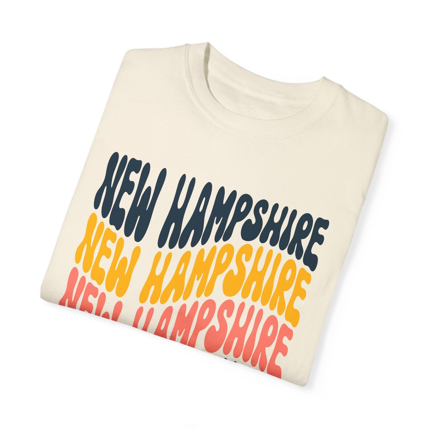 Retro New Hampshire - Comfort Colors Shirt