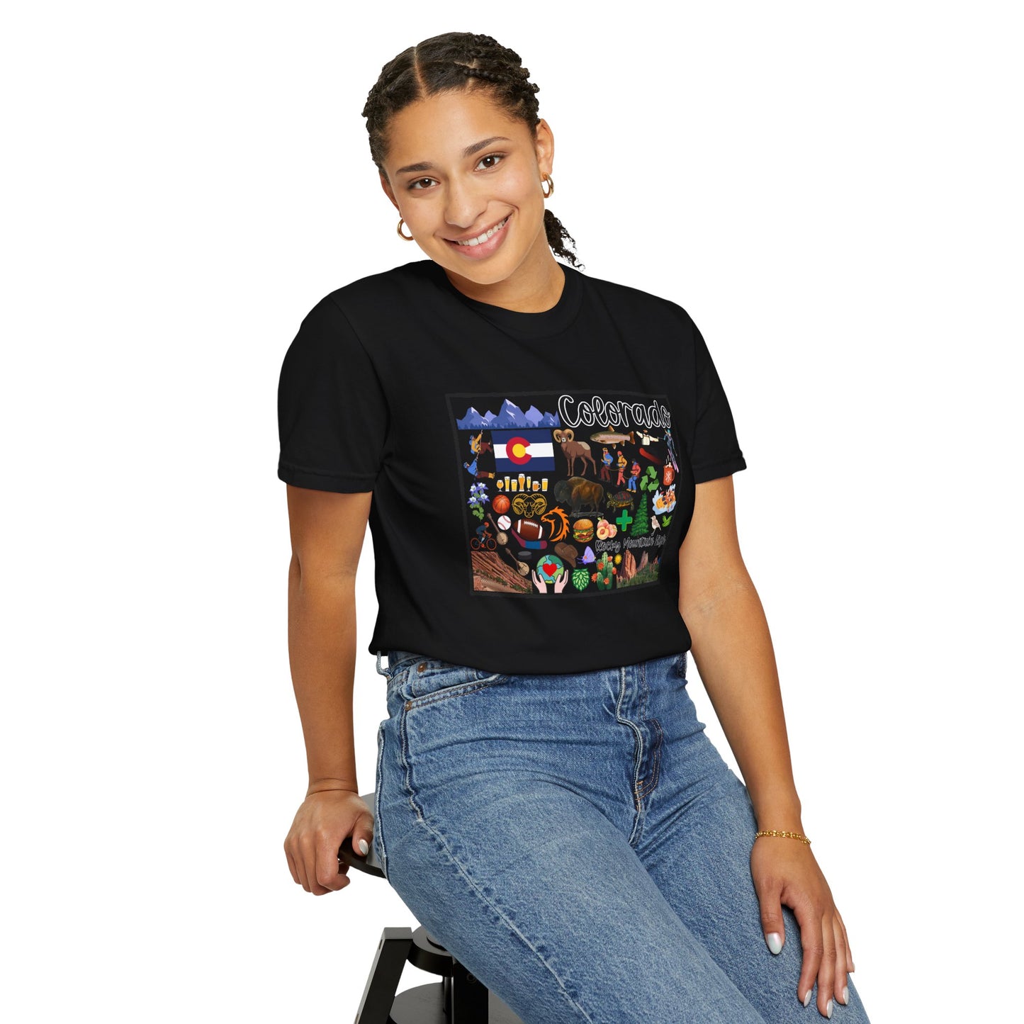 Beautiful State of Colorado - Comfort Colors Shirt