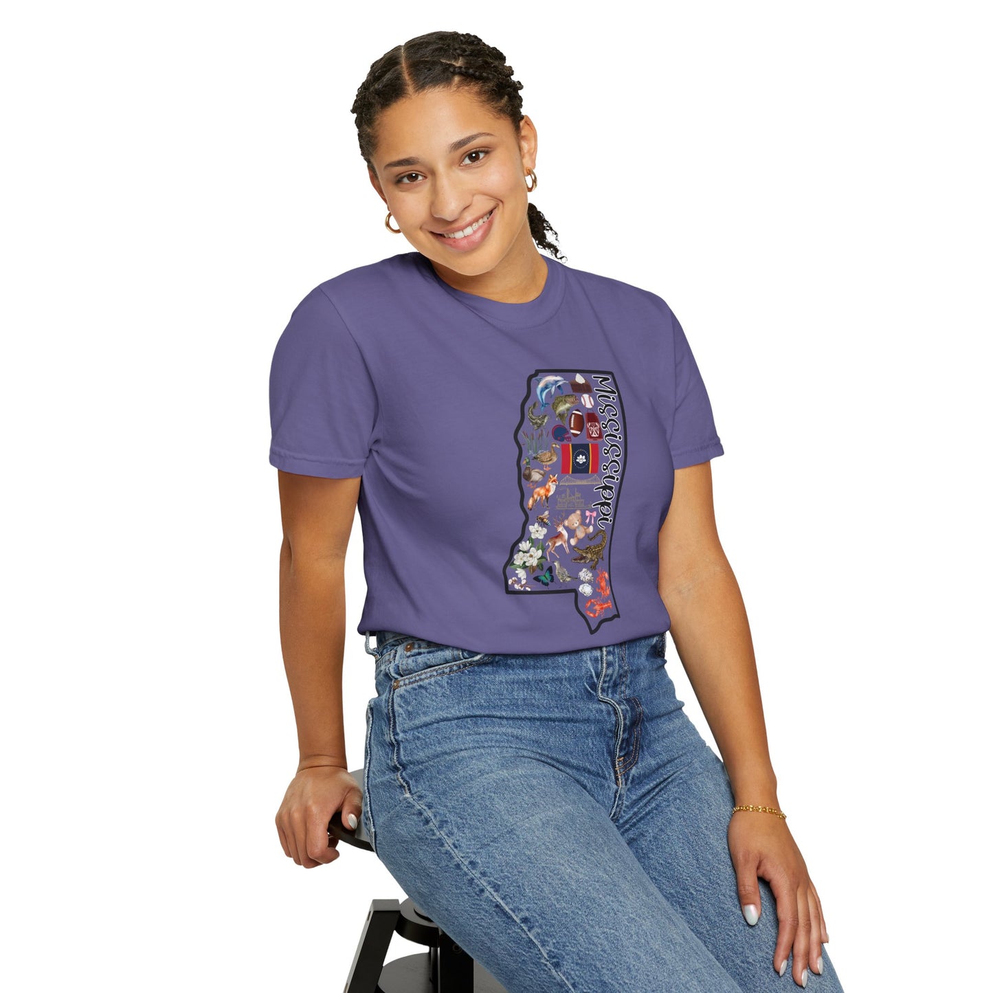 Beautiful State of Mississippi - Comfort Colors Shirt