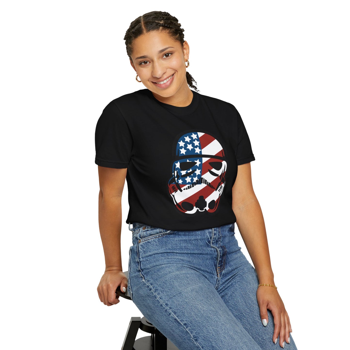 Patriotic Storm Trooper - Comfort Colors Shirt