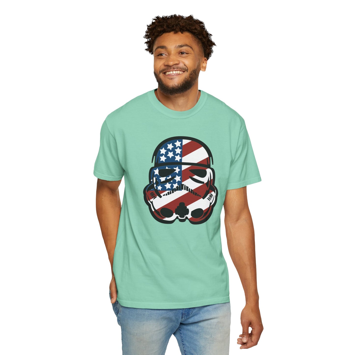 Patriotic Storm Trooper - Comfort Colors Shirt