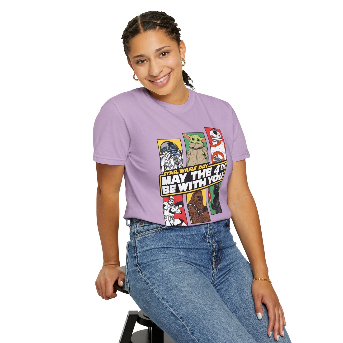 Star Wars Day Pop Art Collage - Comfort Colors Shirt