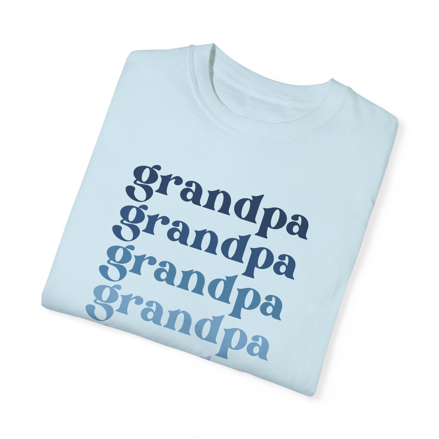 Grandpa (Blue) - Comfort Colors Shirt