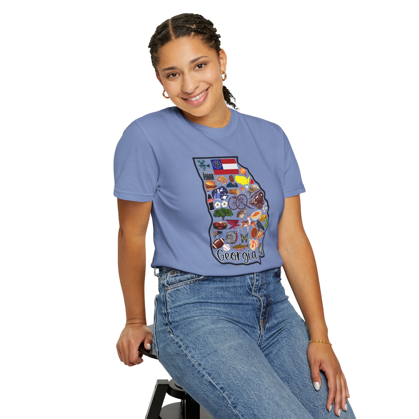 Beautiful State of Georgia - Comfort Colors Shirt
