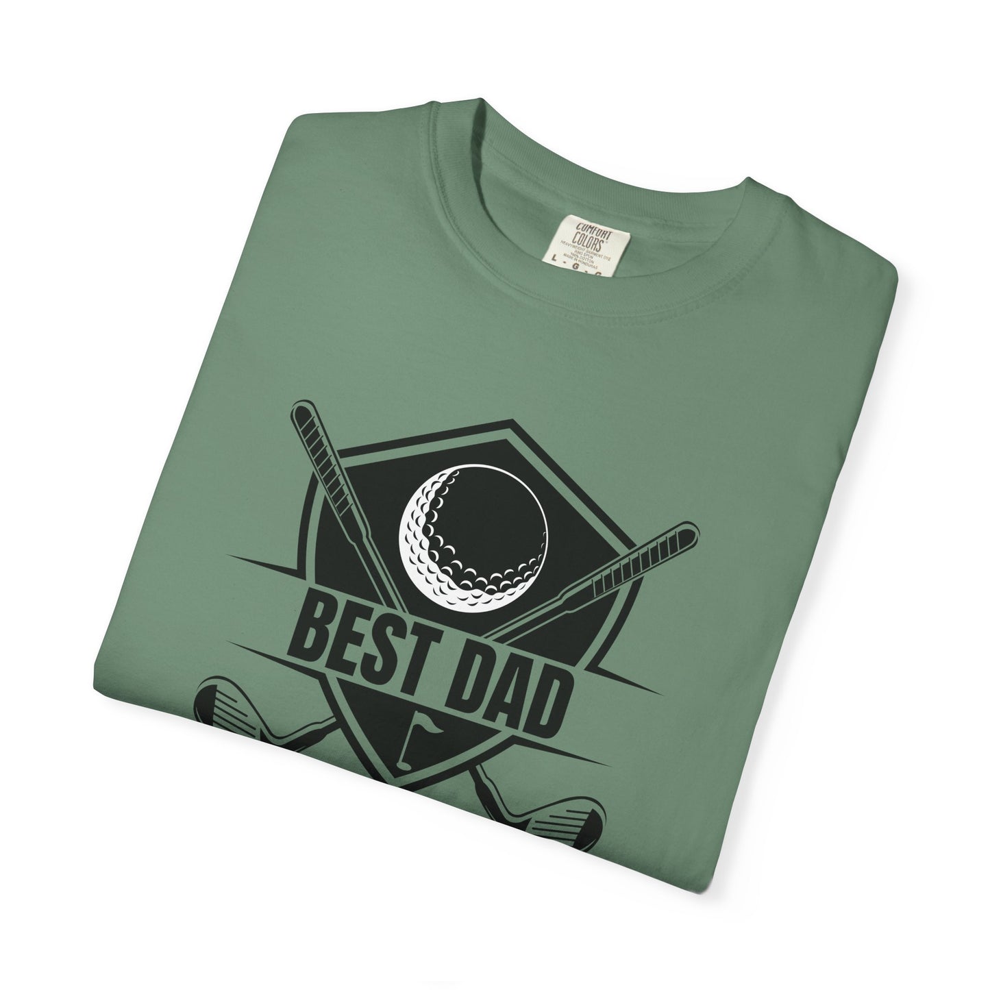 Best Dad By Par - Comfort Colors Shirt