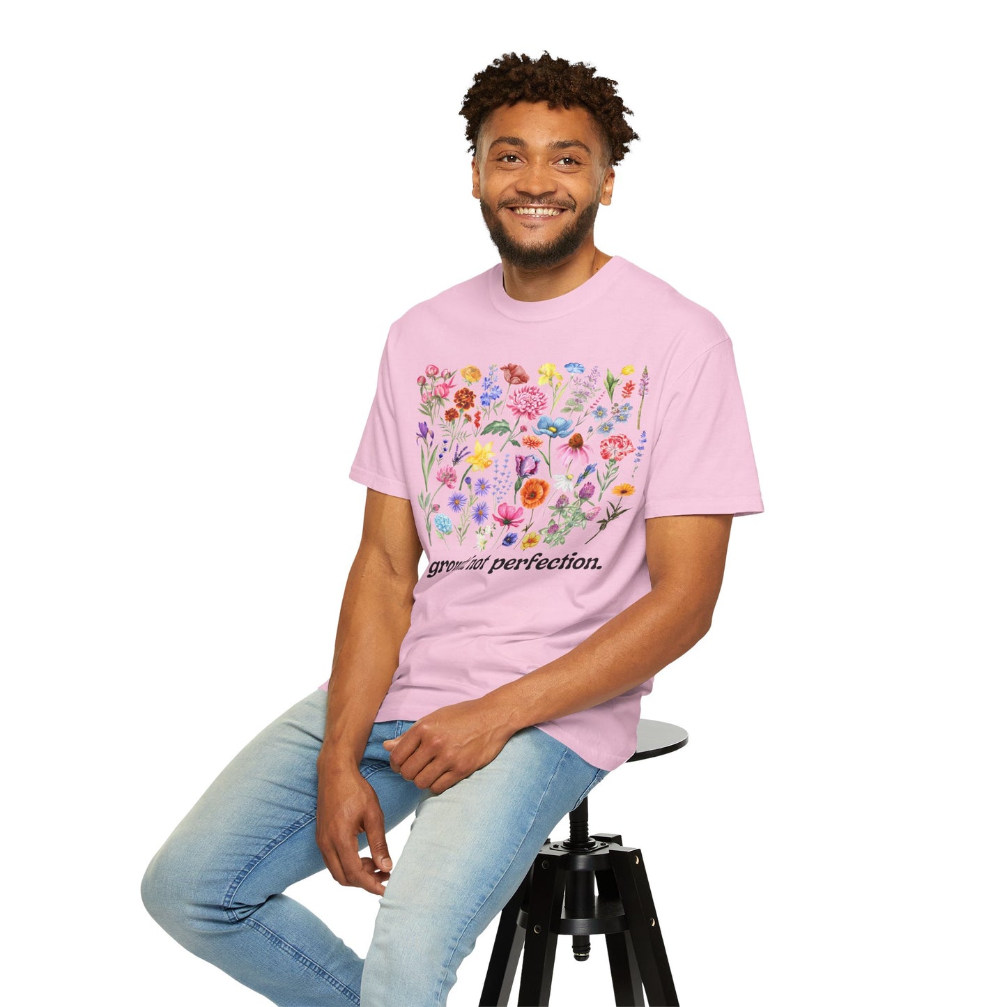 Growth, Not Perfection - Comfort Colors Shirt