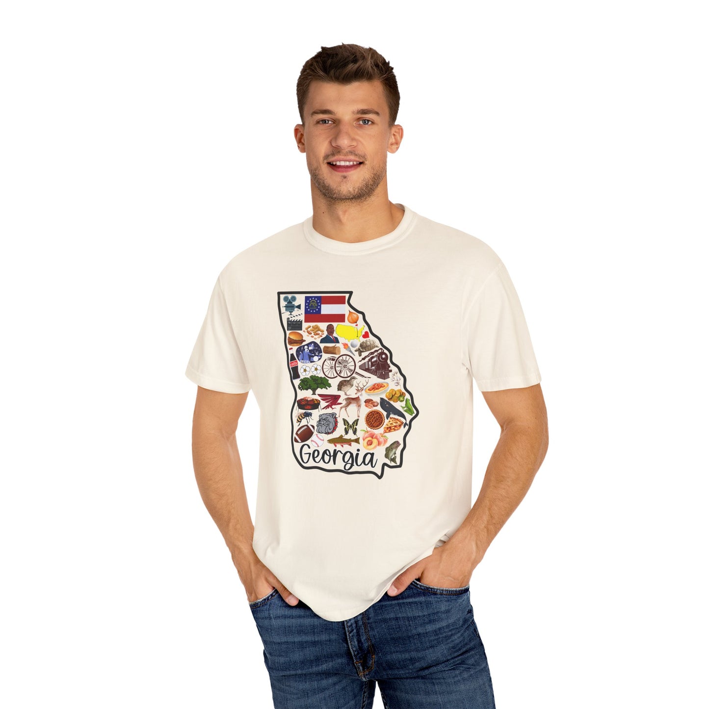 Beautiful State of Georgia - Comfort Colors Shirt