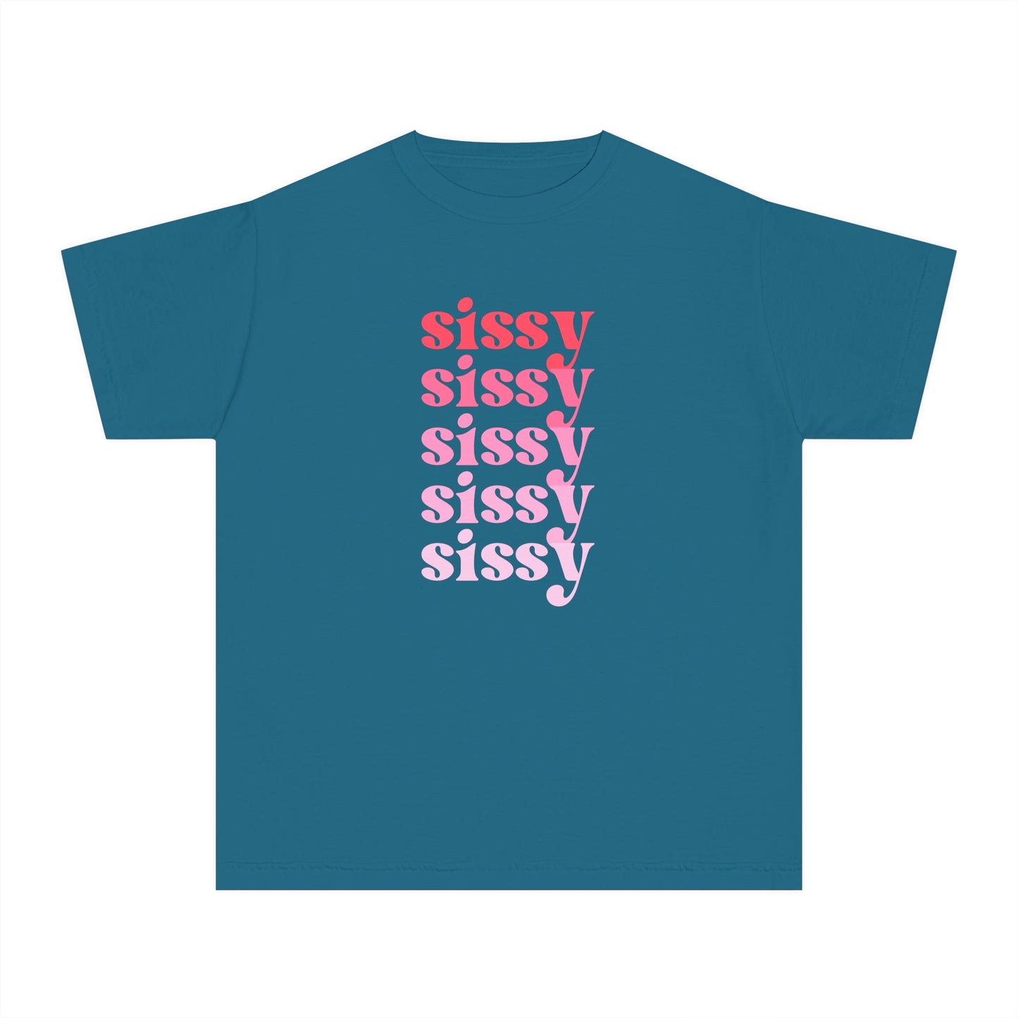 Sissy - Pink - (Youth) Comfort Colors Shirt