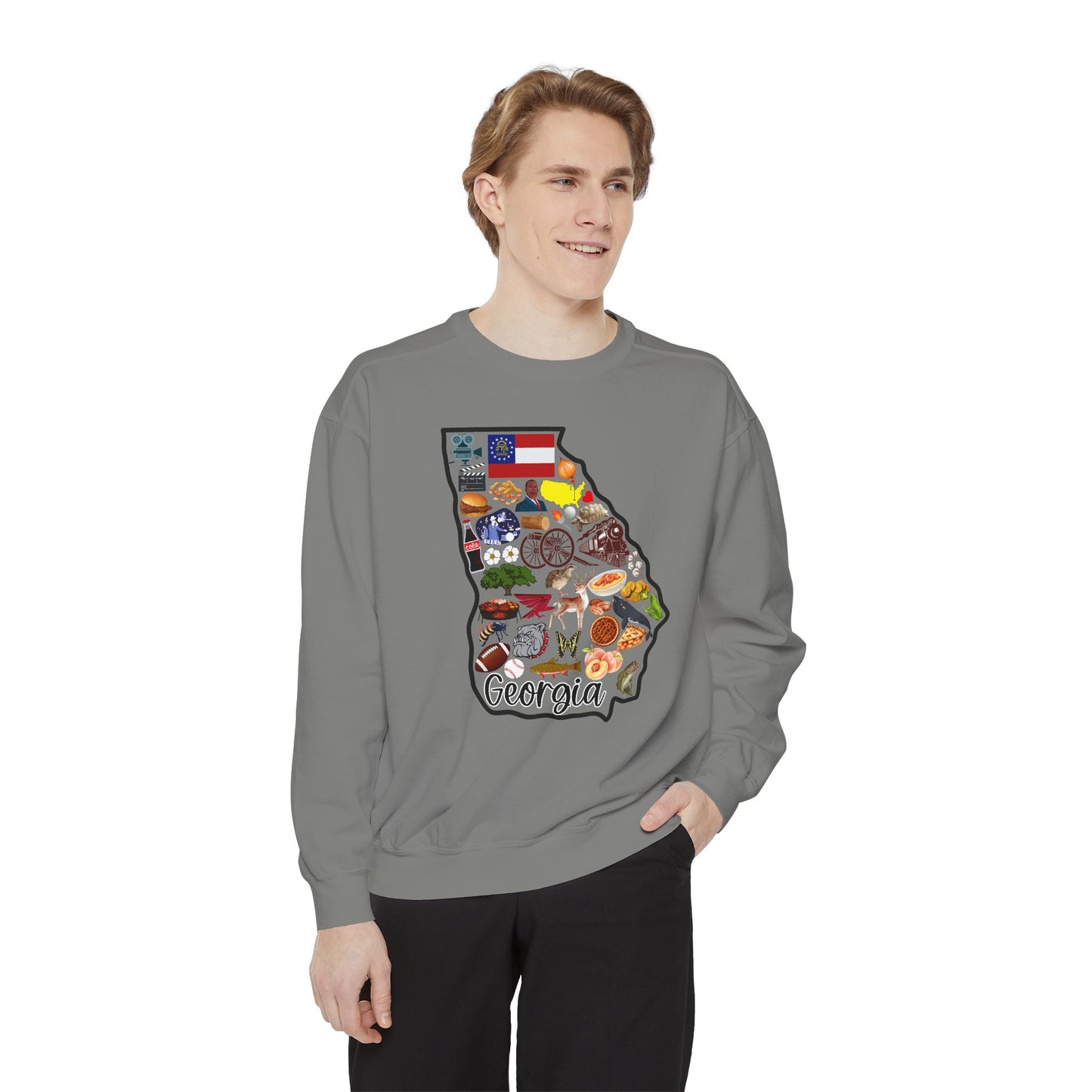 Beautiful State of Georgia - Comfort Colors Sweatshirt