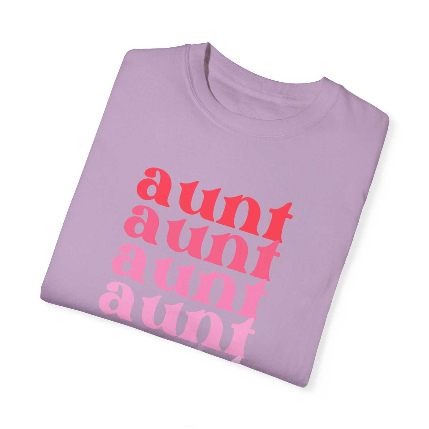 Aunt (Pink) - Comfort Colors Shirt