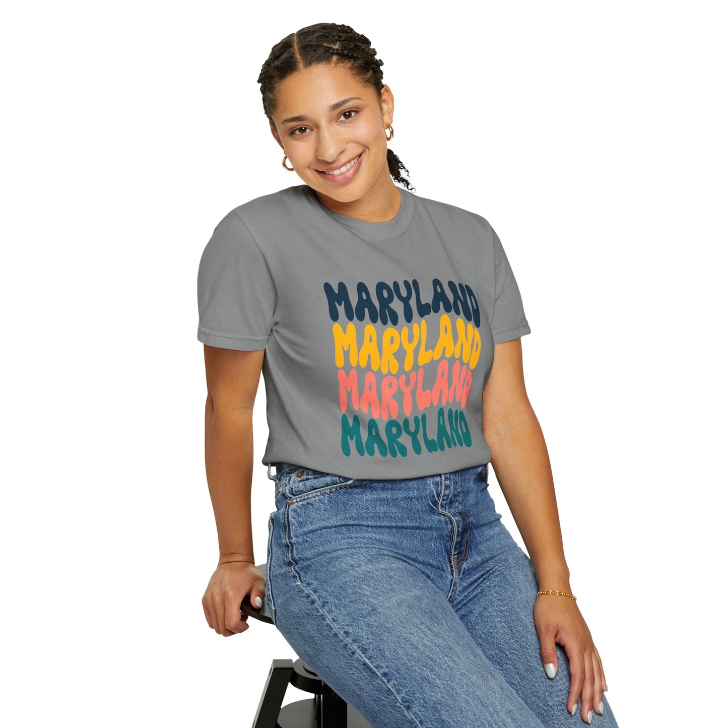 Retro Maryland - Comfort Colors Shirt