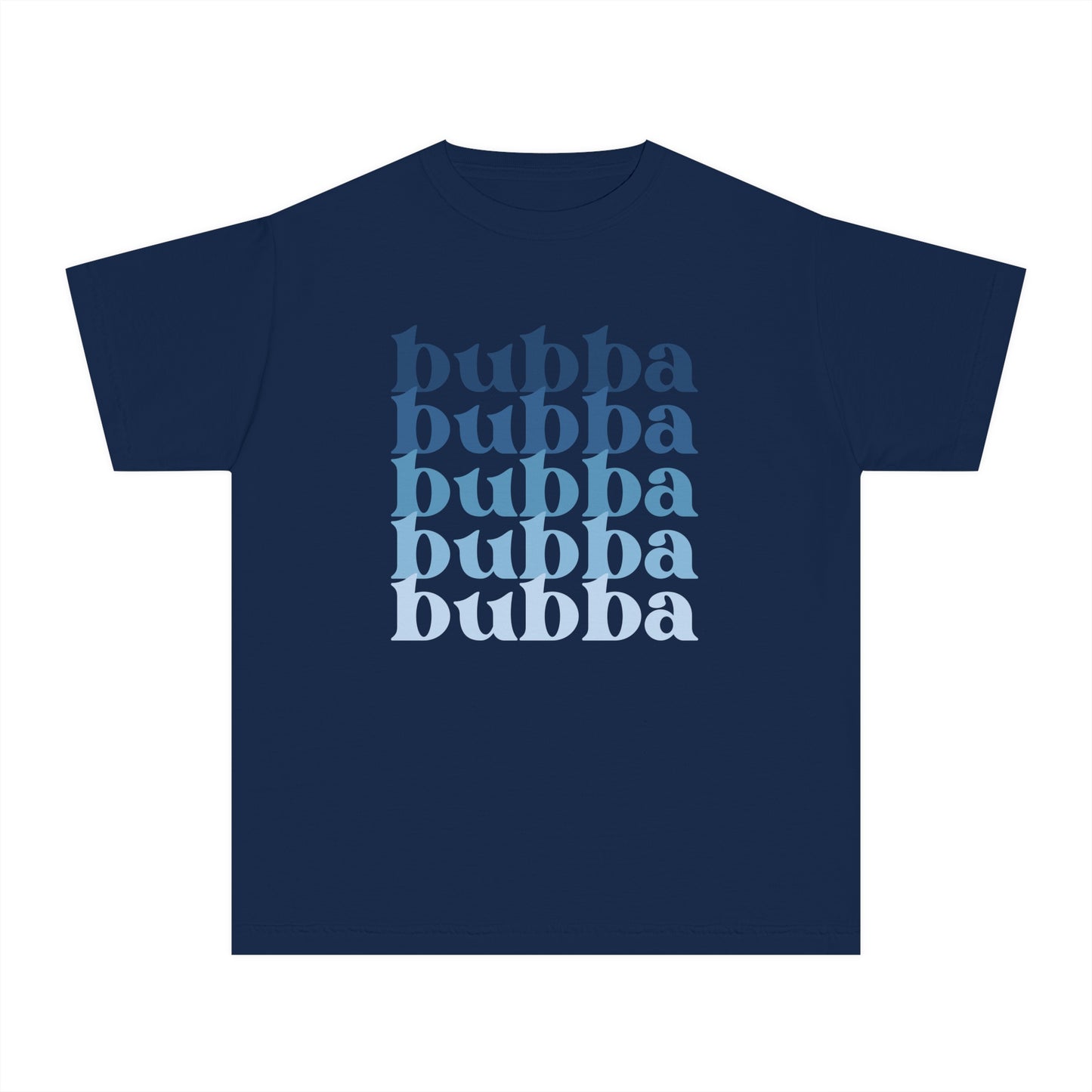 Bubba - Blue - (Youth) Comfort Colors Shirt