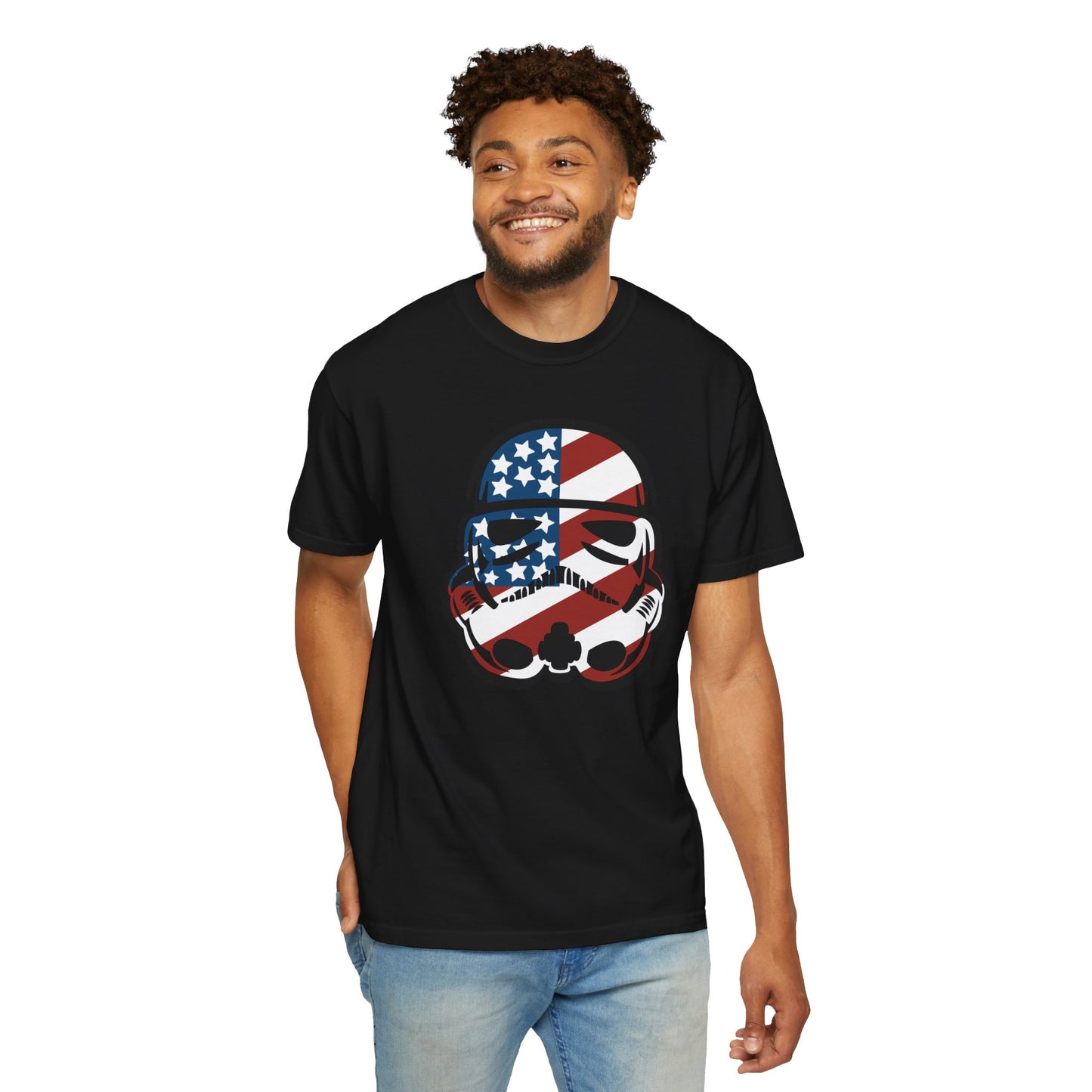 Patriotic Storm Trooper - Comfort Colors Shirt
