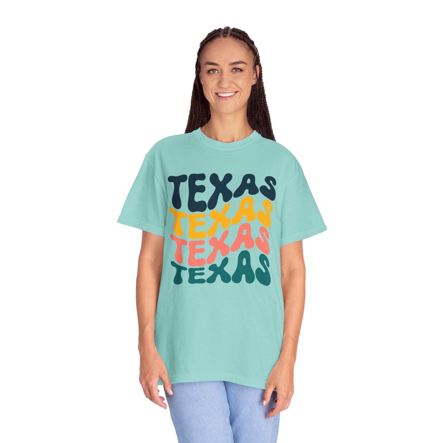 Retro Texas - Comfort Colors Shirt