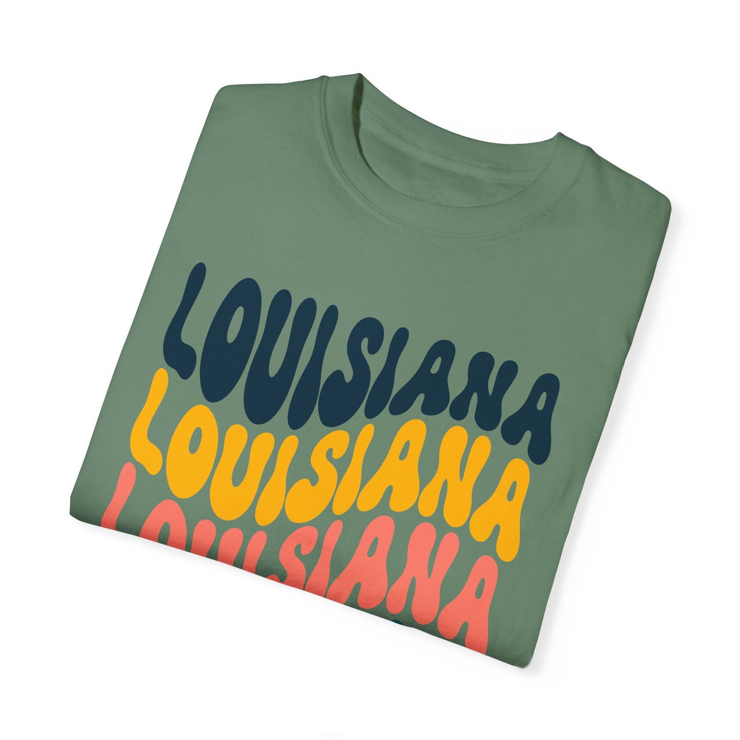 Retro Louisiana - Comfort Colors Shirt