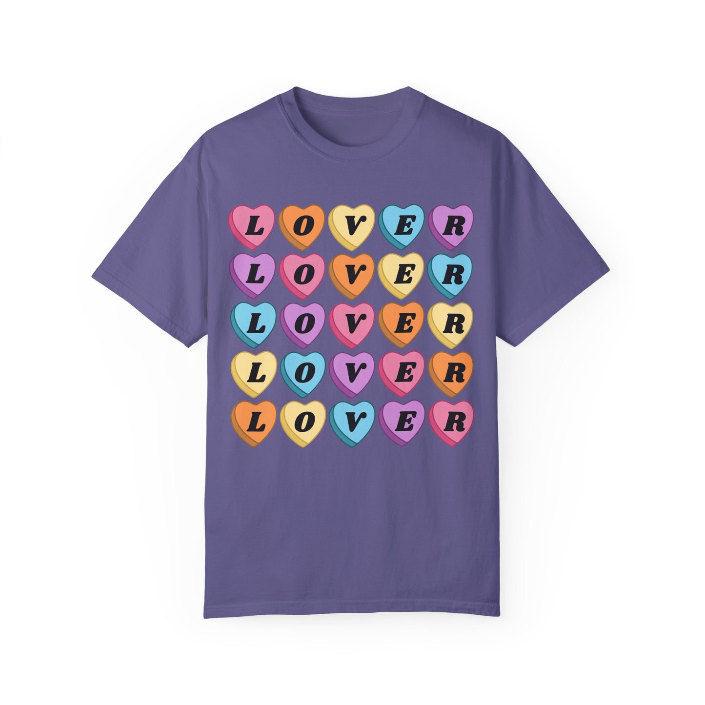 Lover Candy Heart - Comfort Colors Shirt