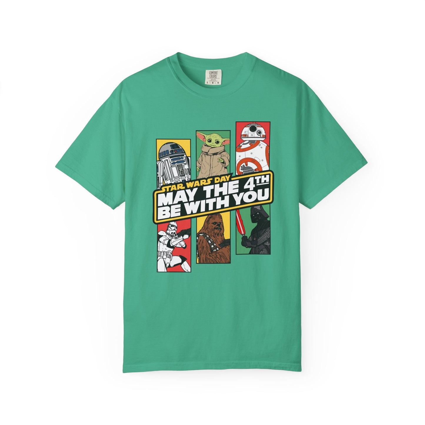 Star Wars Day Pop Art Collage - Comfort Colors Shirt
