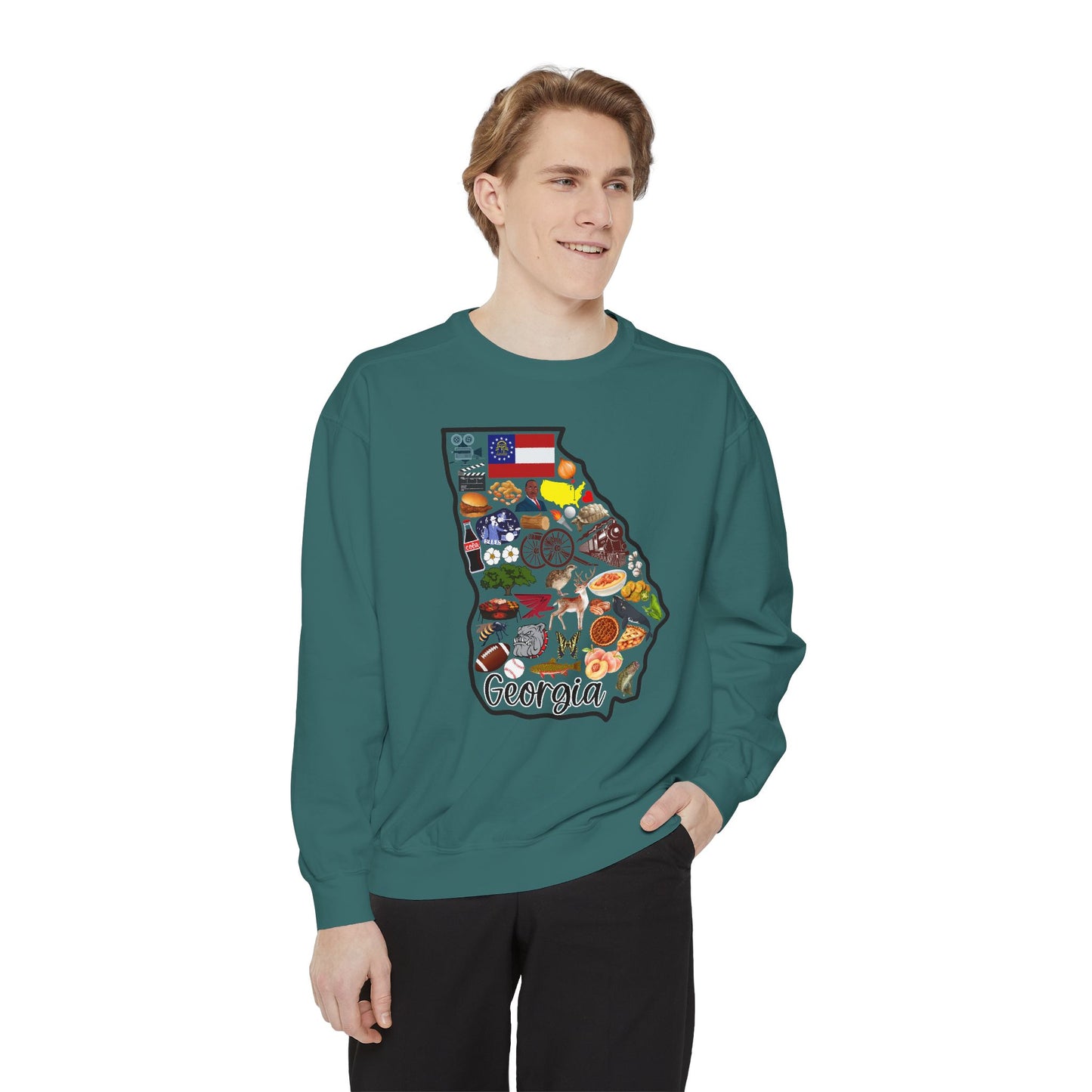 Beautiful State of Georgia - Comfort Colors Sweatshirt