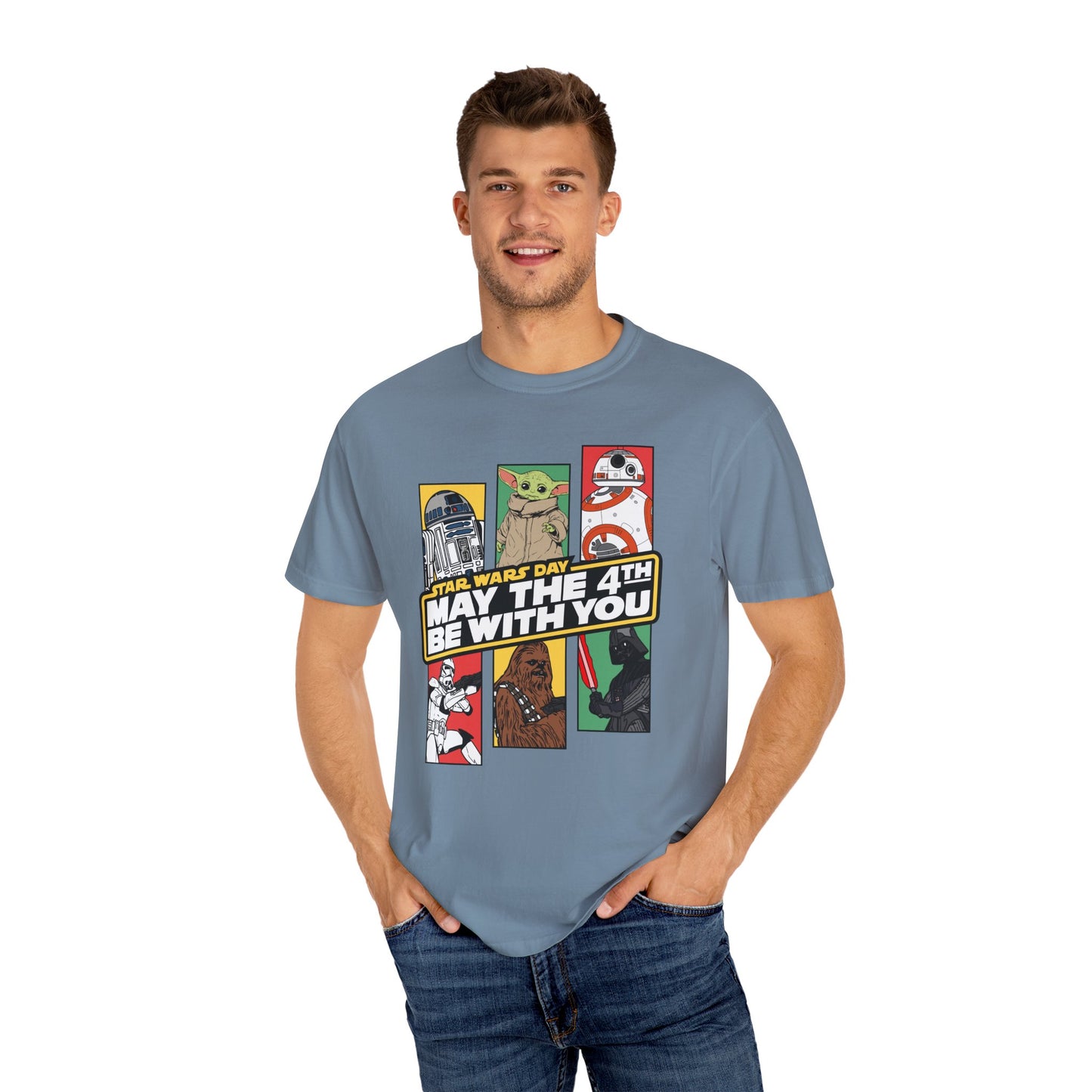 Star Wars Day Pop Art Collage - Comfort Colors Shirt