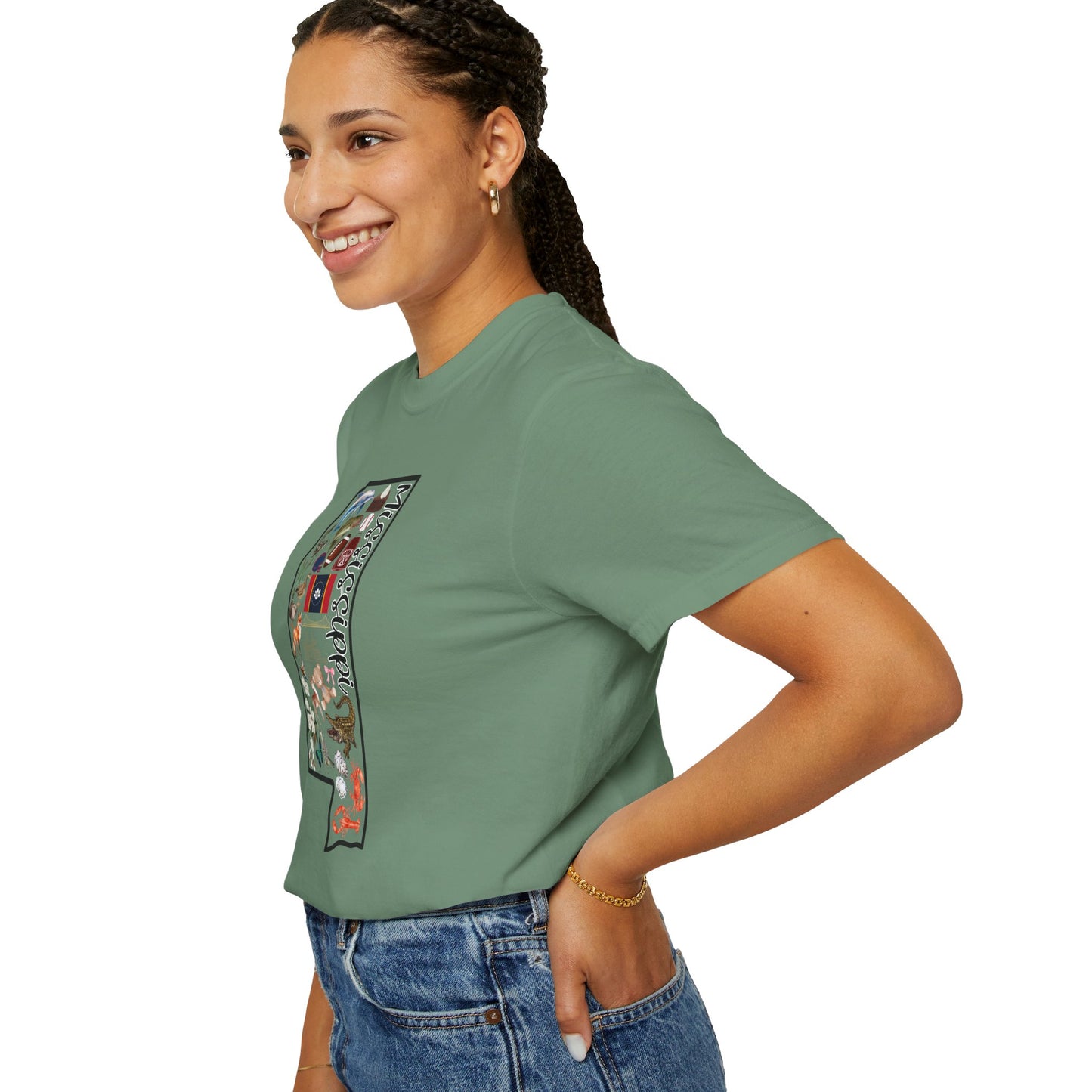 Beautiful State of Mississippi - Comfort Colors Shirt