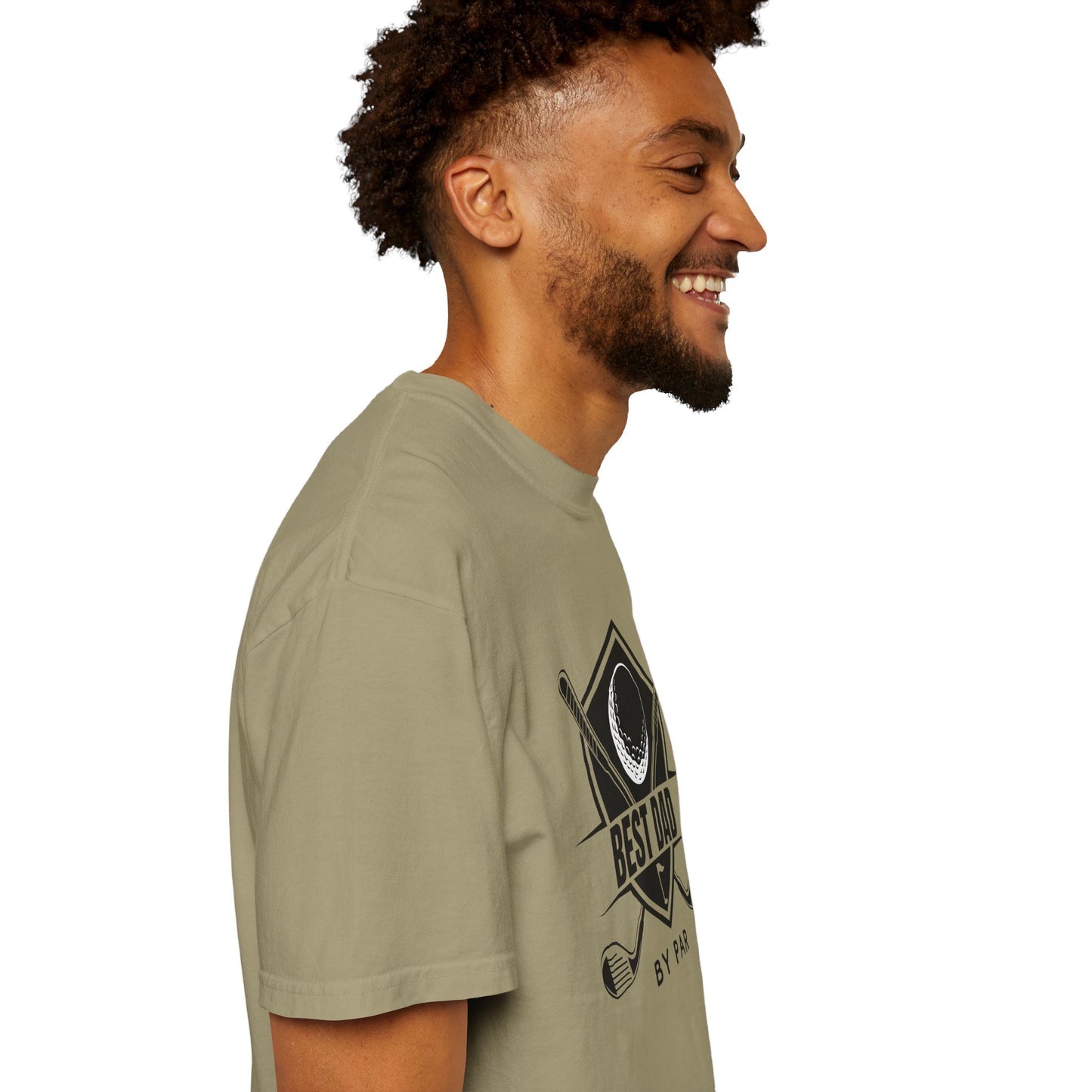 Best Dad By Par - Comfort Colors Shirt