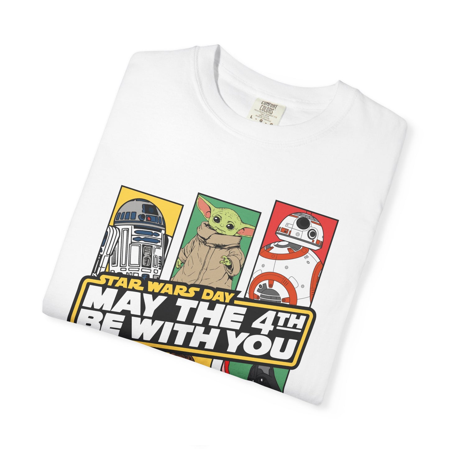 Star Wars Day Pop Art Collage - Comfort Colors Shirt