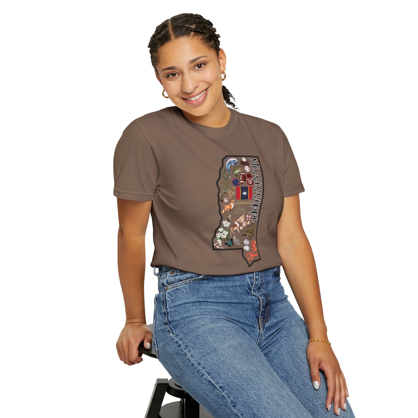 Beautiful State of Mississippi - Comfort Colors Shirt