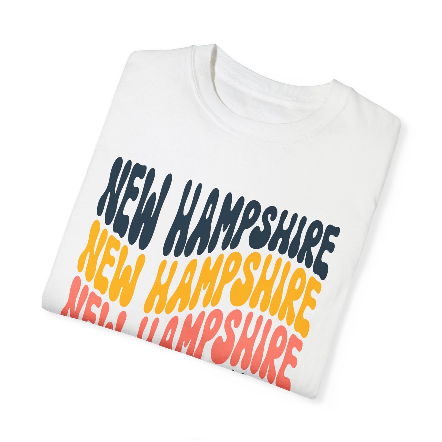 Retro New Hampshire - Comfort Colors Shirt