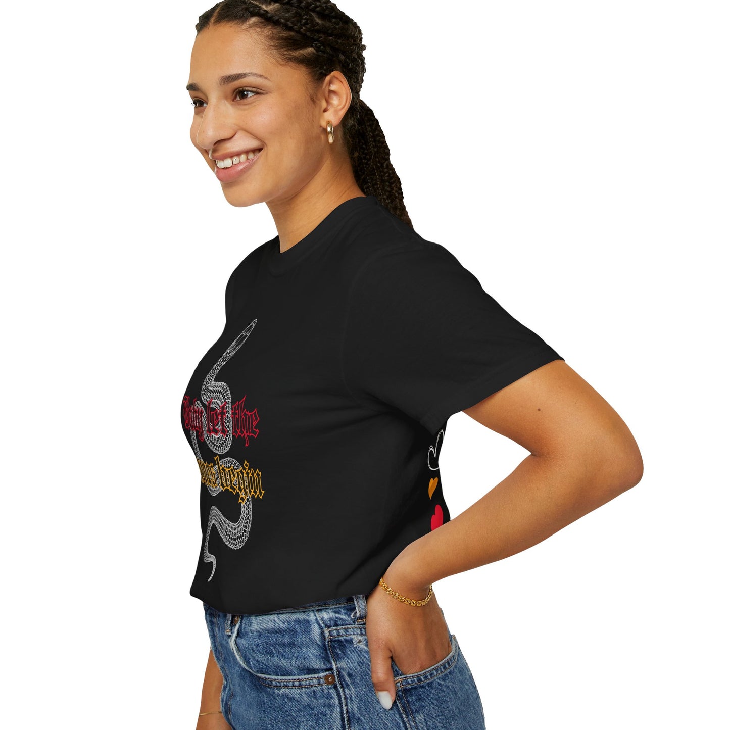 Baby Let The Games Begin - Comfort Colors Shirt