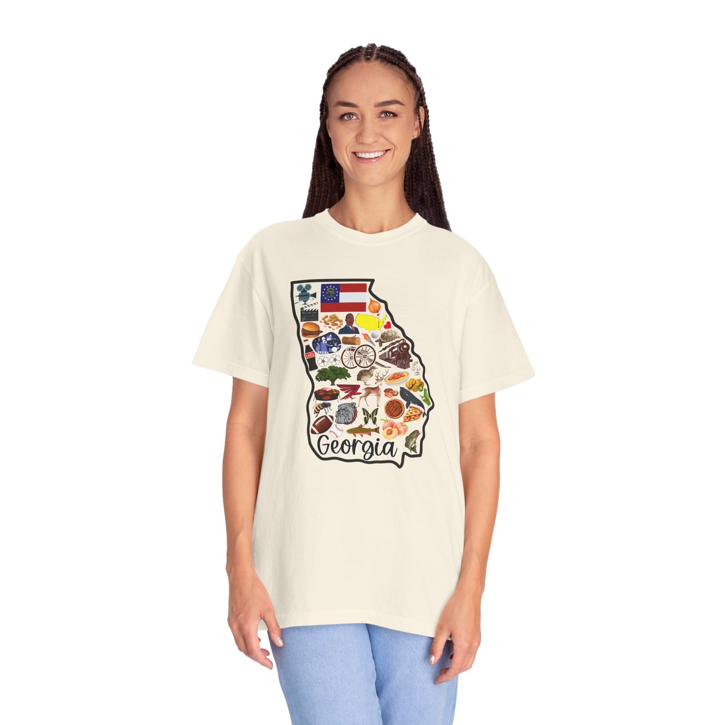 Beautiful State of Georgia - Comfort Colors Shirt