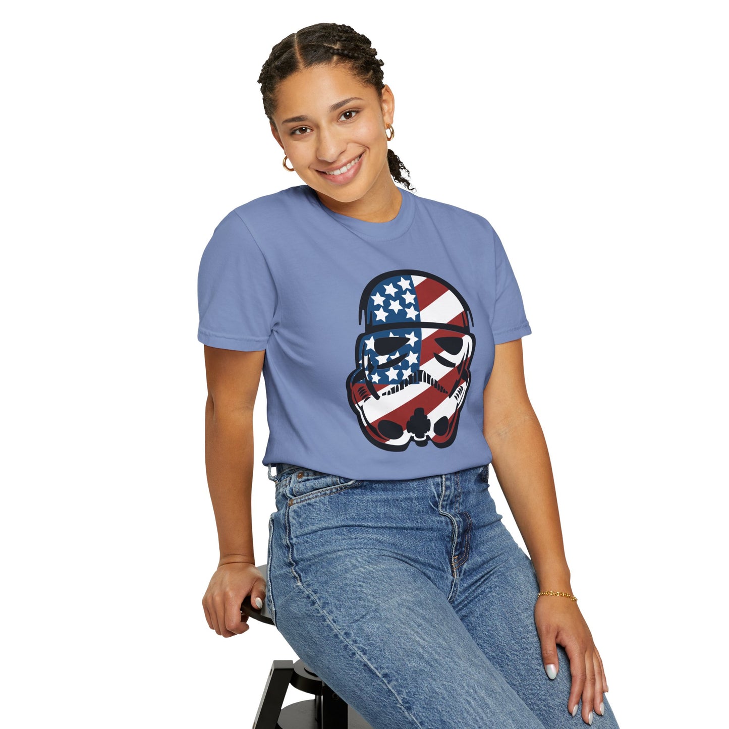 Patriotic Storm Trooper - Comfort Colors Shirt
