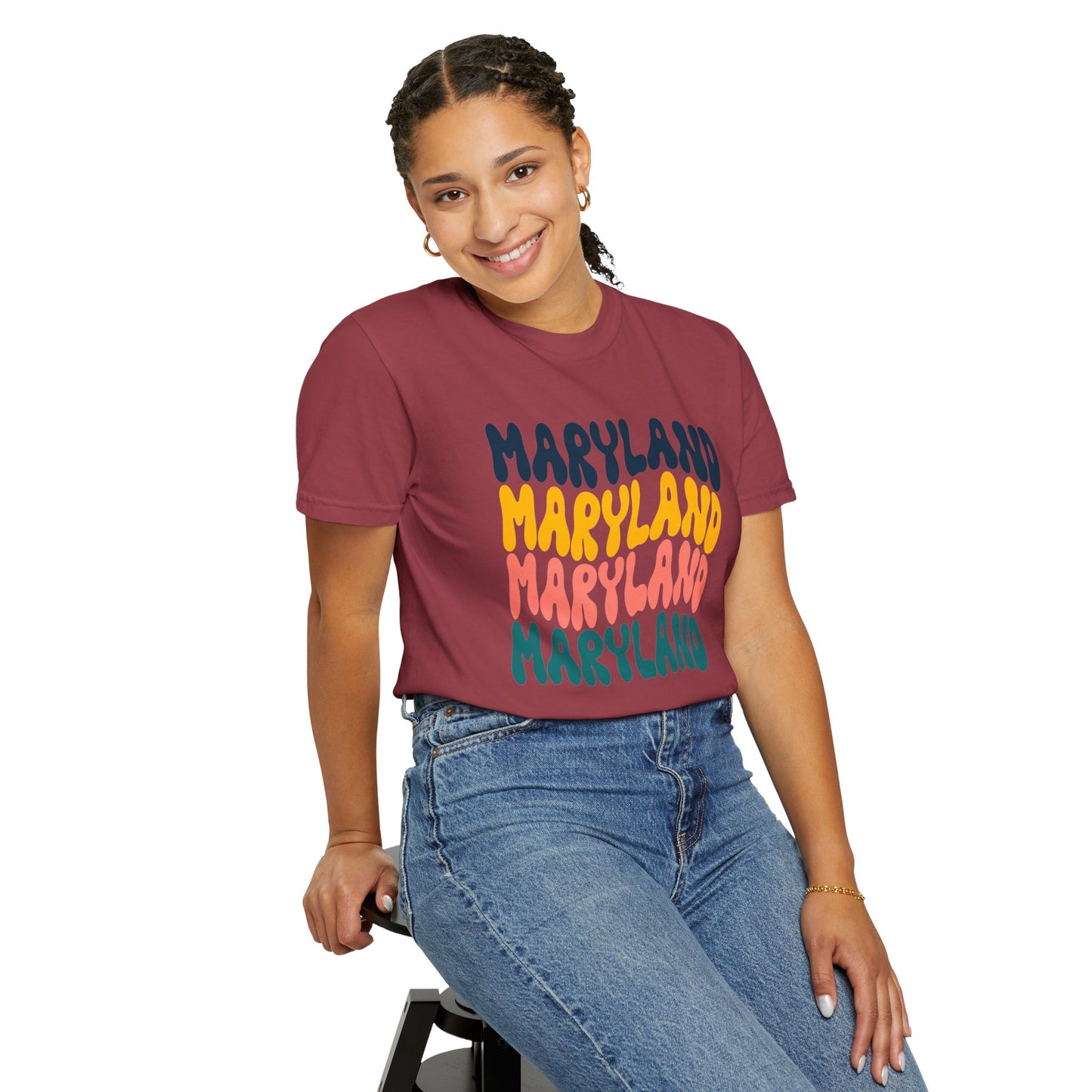 Retro Maryland - Comfort Colors Shirt